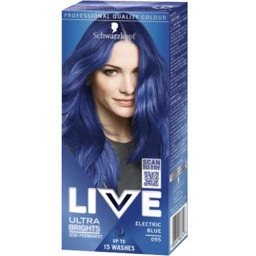 LIVE Ultra Brights Semi-Permanente Haartönung - 095 - Electric Blue