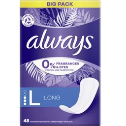 always Daily Protect Long Pantyliners - 48 Pcs