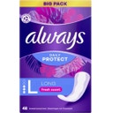 Daily Protect Long Pantyliners with a fresh fragrance, 48 Pcs