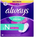 Daily Fresh Normal Pantyliners with a fresh fragrance, 56 Pcs