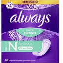 Daily Fresh - Salvaslip Normal, 56 unidades