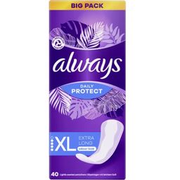 Daily Protect Extra Long Lightly Scented Pantyliners  - 40 Pcs