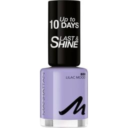 MANHATTAN Last & Shine Nail Polish - 800 - Lilac Mood