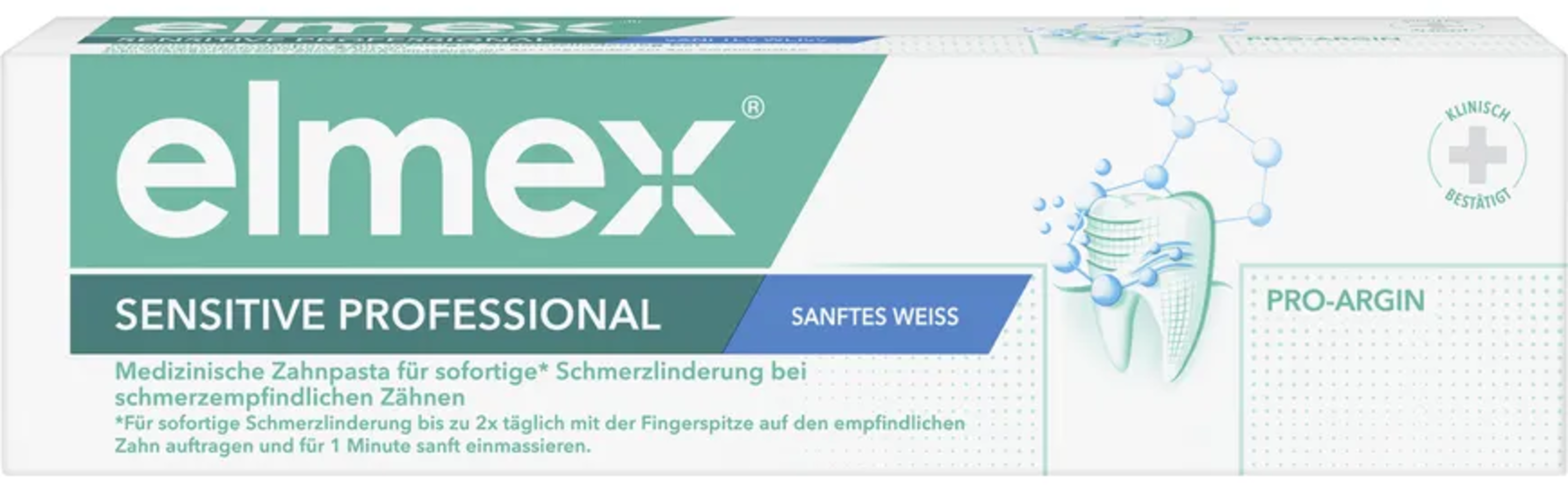 Sensitive Professional Sanftes Weiss Zahnpasta - 75 ml