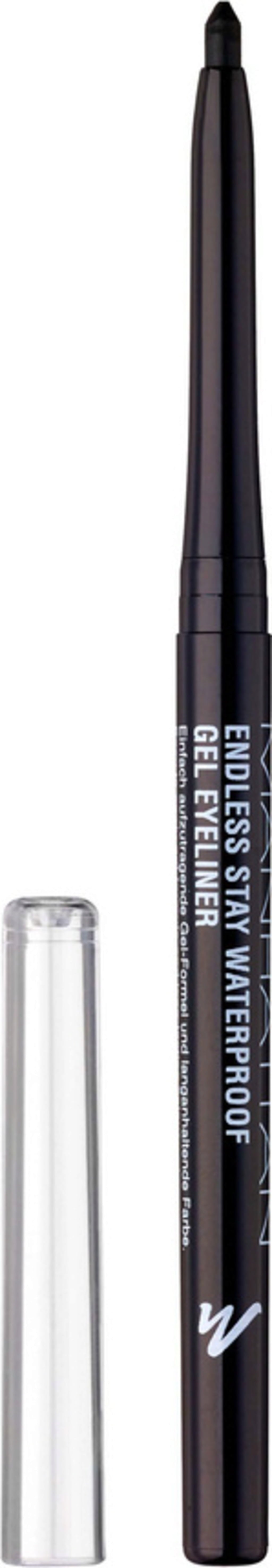 Endless Stay Waterproof Gel Eyeliner, 6 - Blackest Black