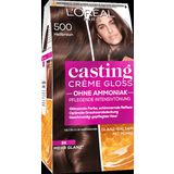 Casting Crème Gloss Coloração Semi Permanente 500 Castanho-claro