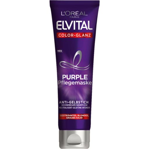 L'ORÉAL PARIS ELVITAL Haarkur Color Glanz Purple - 150 ml