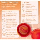 Comfycase Sterilizing Care for Menstrual Cups & Discs  - Orange & Red