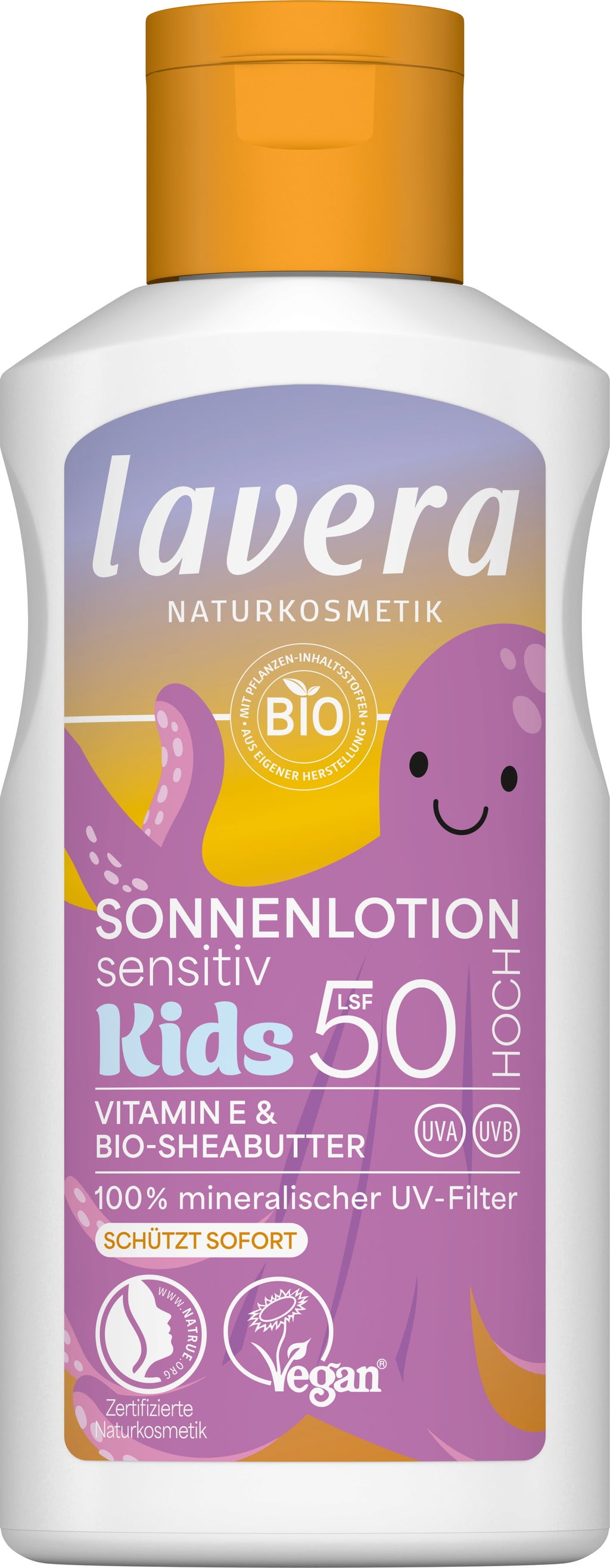lavera Sonnenlotion Sensitiv Kids LSF 50 - 100 ml