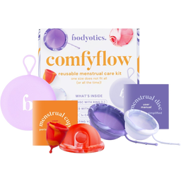 Comfyflow Reusable Menstrual Care Kit (Discs & Cup) - 5 Pcs