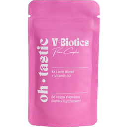 ohtastic V-Biotics Vaginal Probiotics - 60 Capsules