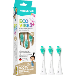 happybrush ECO VIBE 3+ Opzetborstels Agnes - 1 Set