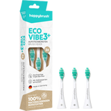 happybrush ECO VIBE 3+ Aufsteckbürsten White