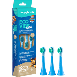 happybrush Têtes de Brosse ECO VIBE Kids Paw Patrol - 1 kit