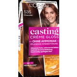 Casting Crème Gloss Coloração Semi Permanente 535 Chocolate