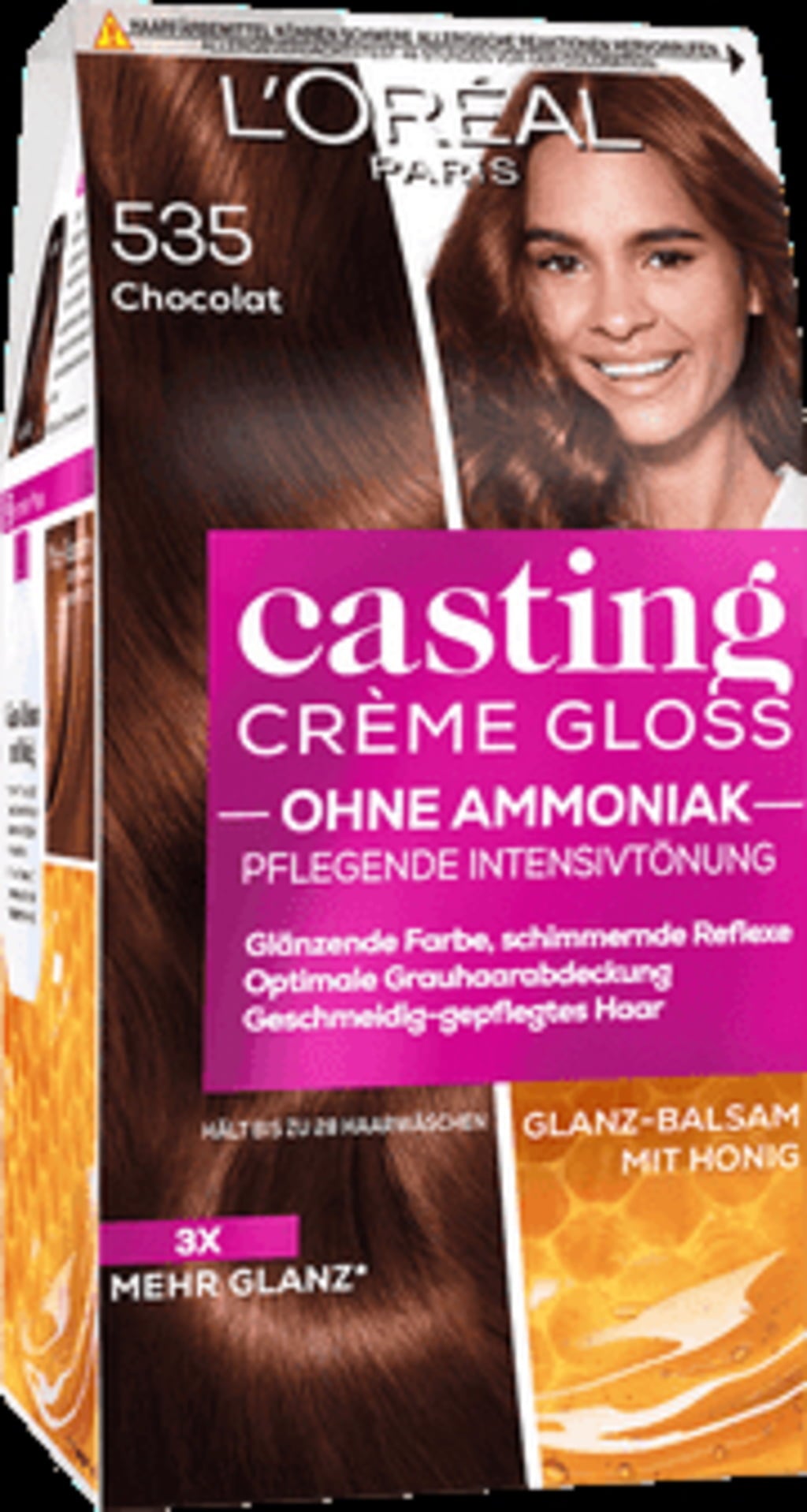 Casting Crème Gloss Haarkleuring 535 Chocolate - Licht Goud Mahoniebruin - 1 Stuk