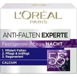 Creme Antirrugas Expert Calcium 55+ Cuidado Noturno - 50 ml
