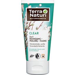 Terra Naturi CLEAR 3in1 Rengörande-Peeling-Mask - 150 ml