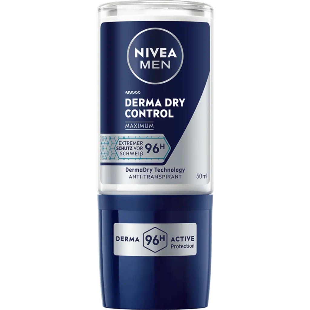 制汗・デオドラント NIVEA Derma Dry Control 96H 50ml NIVEA Derma Dry Control Maximum roll-on deodorant (50 ml