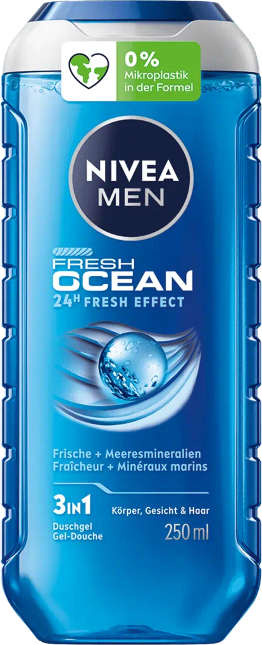 NIVEA MEN Fresh Ocean Pflegedusche - 250 ml