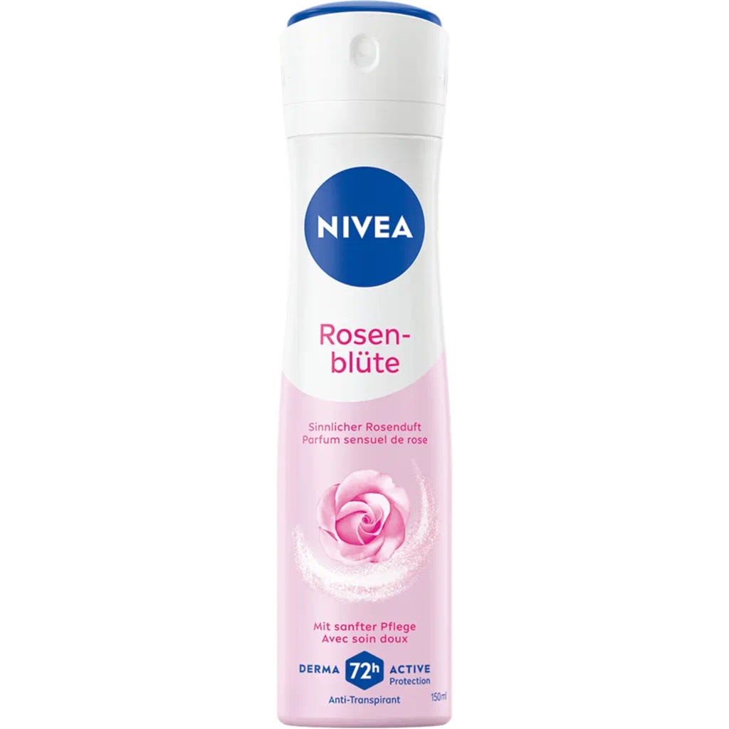 NIVEA Rosenblüte 72 Stunden Deo Spray, 150 ml