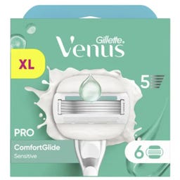 Gillette Venus ComfortGlide Sensitive - Lamette - 6 pz.