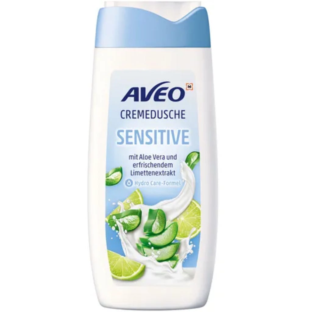 AVEO Creamy Body Wash - Sensitive , 300 ml