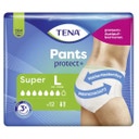 Tena Pants protect+ Super, Weiß - Größe L