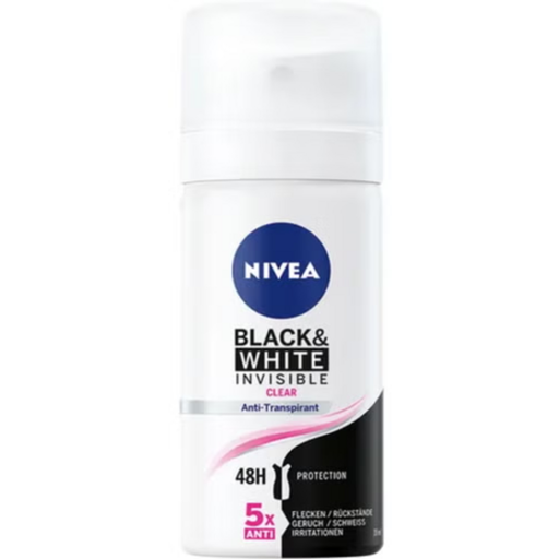 NIVEA Black & White Invisible 15本 NIVEA Black & White | 72h ochrony antyperspirantu