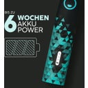 happybrush ECO VIBE 3 Schallzahnbürste Schwarz-Mint - 1 Set