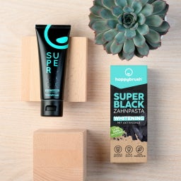 happybrush SuperBlack Tandpasta - 75 ml