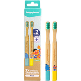 happybrush Kids Bambus Handzahnbürste Sesamstraße