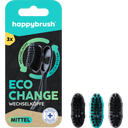 happybrush Eco Change Utbytbara Borstar - 1 st.