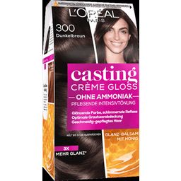Casting Crème Gloss 300 Darkest Brown Semi-Permanent Hair Dye - 1 Pc