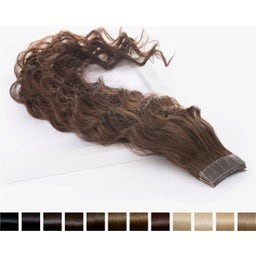 Seiseta Keratin Fusion Extensions Curly 40/45cm - 10 Dunkles Aschblond