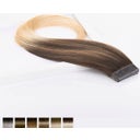 Seiseta Keratin Fusion Extensions Ombré  40/45cm - 1BS Schwarz/Silber