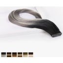 Seiseta Sticker Tape-In Extensions Ombré 50/55cm - 10/20 Dunkelblond/Hellblond