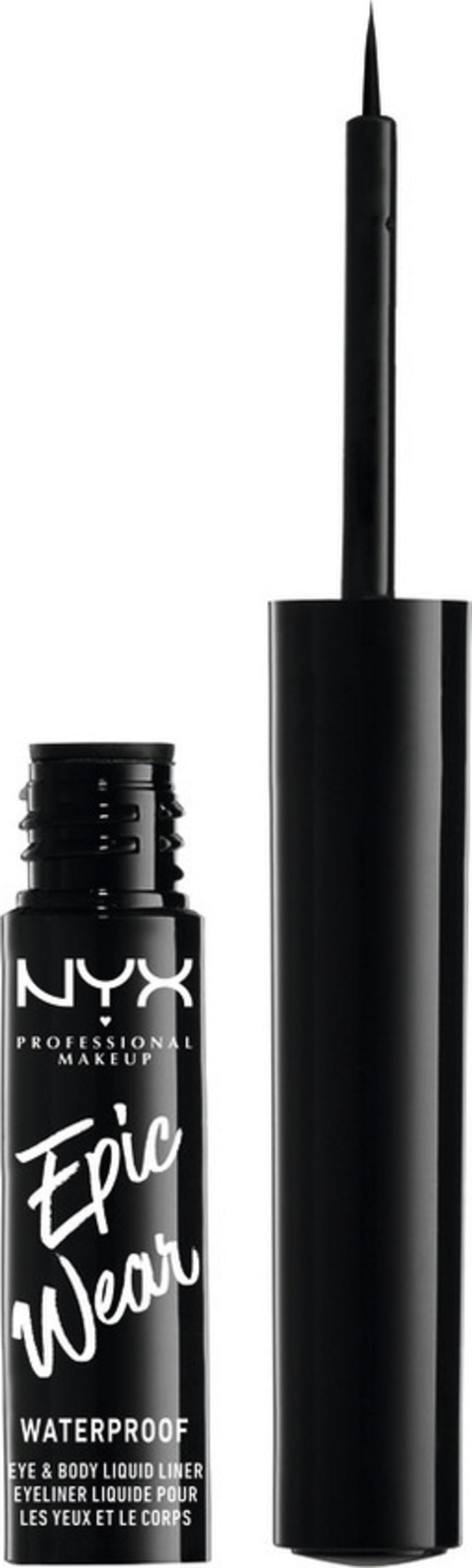 Eyeliner Liquido Epic Wear, Waterproof, 1 - Black