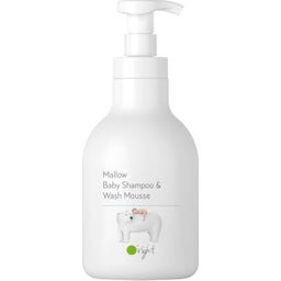 O'right Mallow Baby Shampoo & Wash Mousse - 650ml