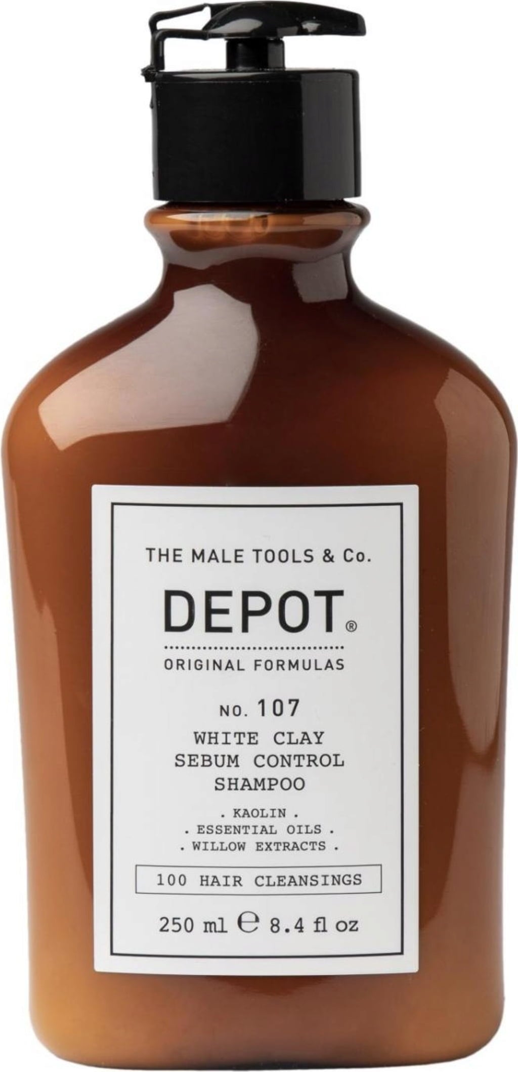 DEPOT No.107 White Clay Sebum Control Shampoo