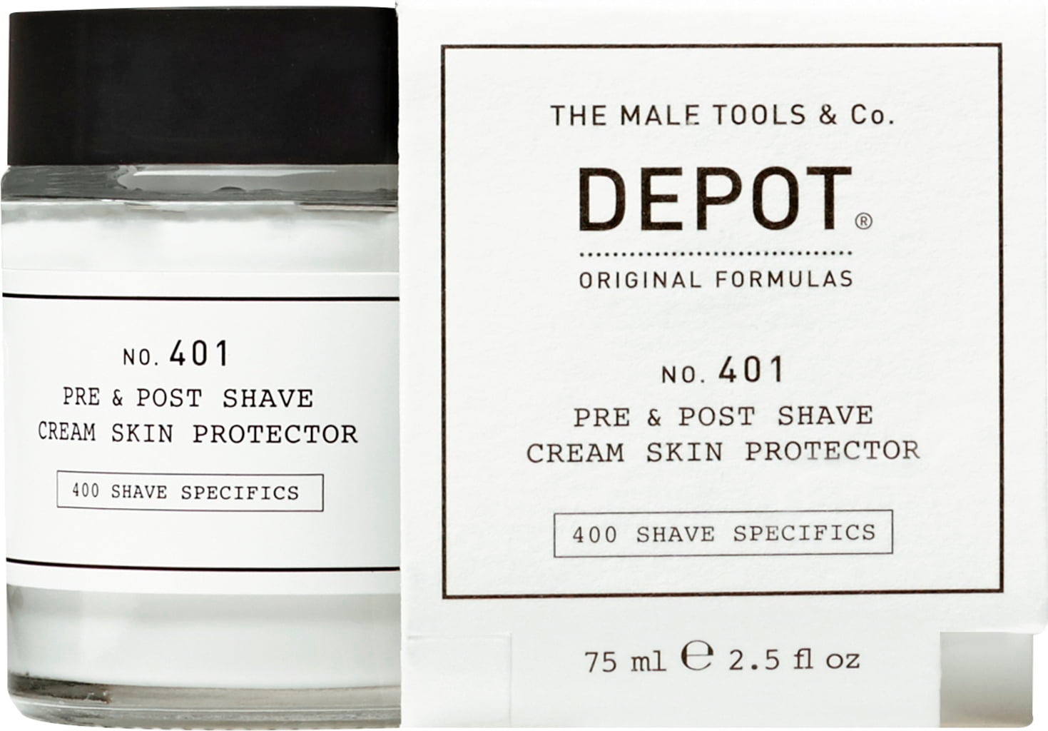 No.401 Pre & Post Shave Cream Skin Protector, 75 ml