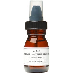 N° 403 Pre-Shave & Softening Beard Oil - Sweet Almond - 30 ml