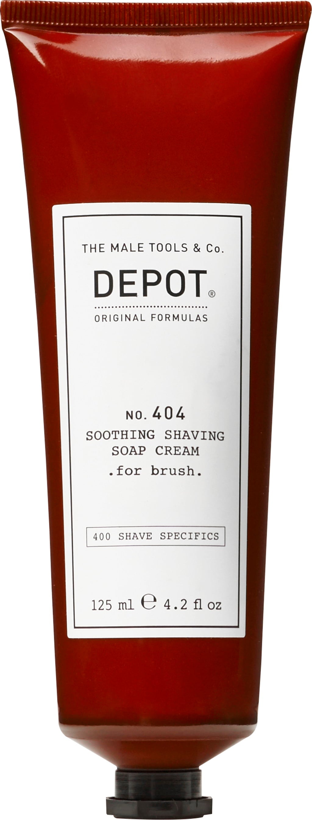 No.404 Soothing Shaving Soap Cream- For Brush, 125 ml