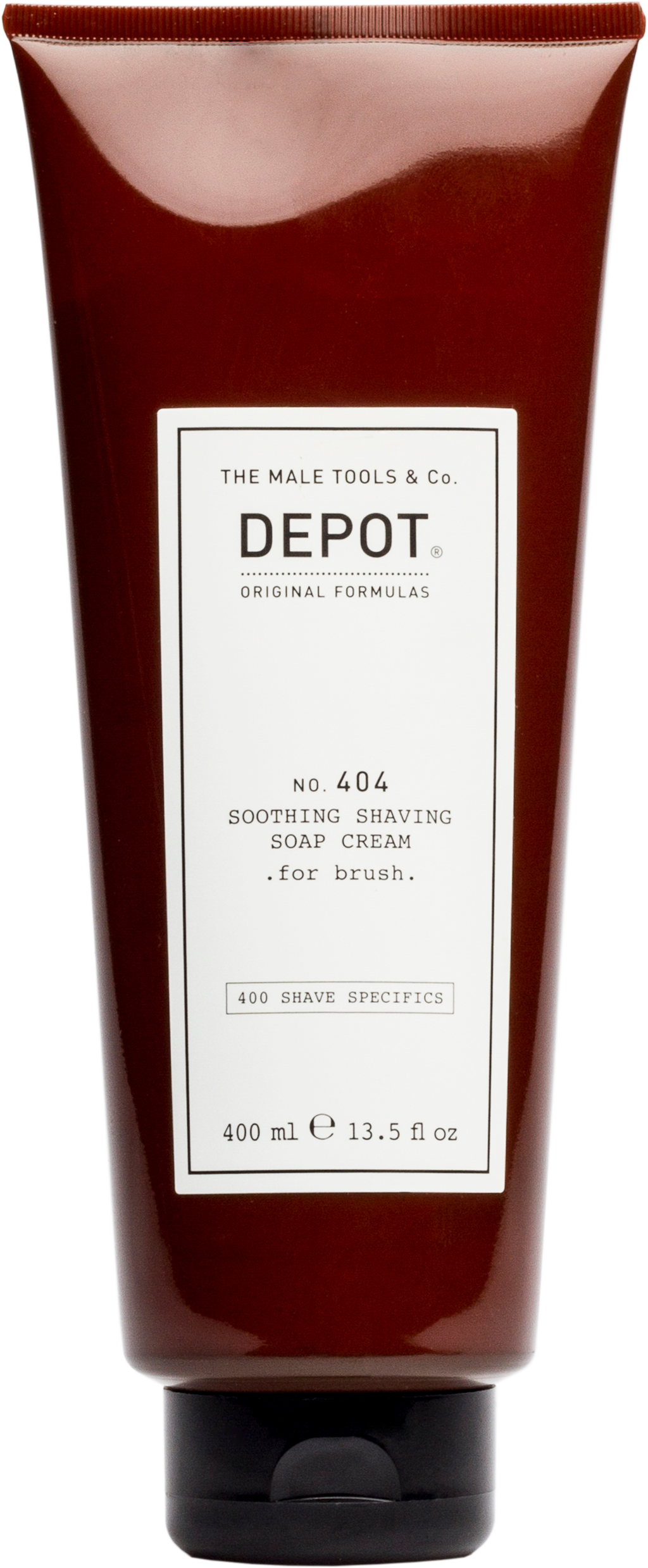 No.404 Soothing Shaving Soap Cream- For Brush - 400 ml
