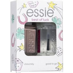 essie Nail Polish Gift Set # 4 - Good Luck - 77 - Chinchilly, Good To Go