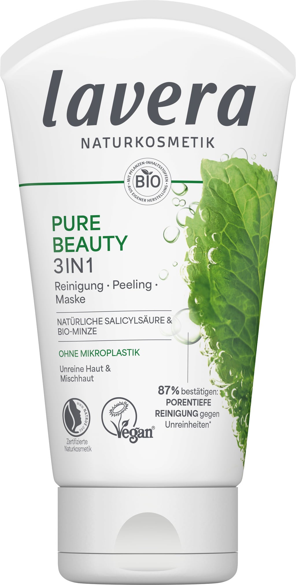 Pure Beauty 3-in-1 Cleanser, Scrub & Mask