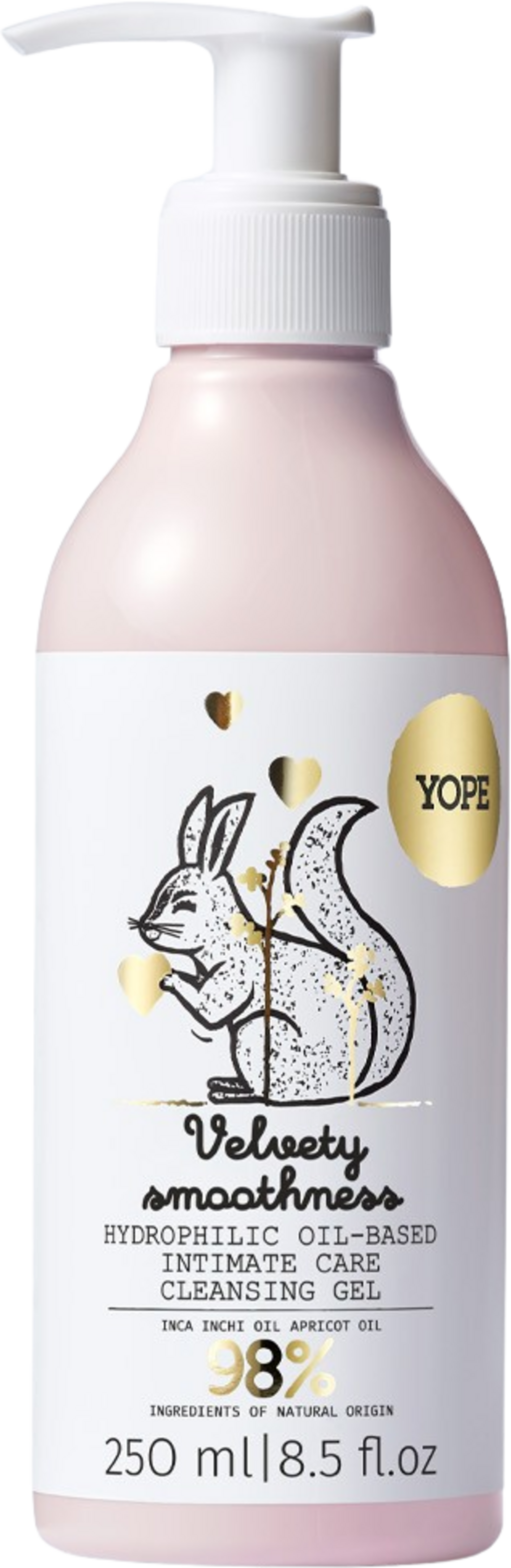 Velvety Smoothness Hydrophilic Oil-Based Intimate Care Cleansing Gel