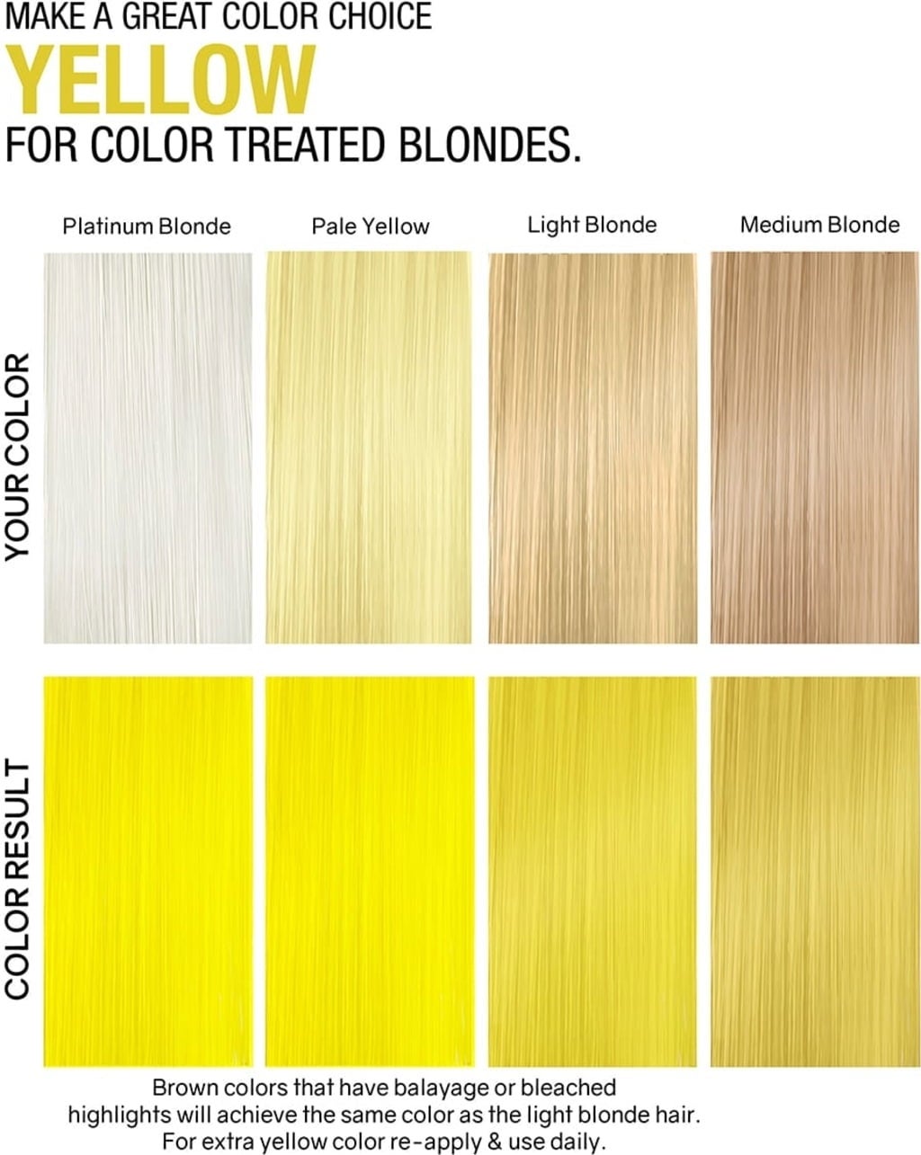 Celeb Luxury VIRAL Colorwash - Extreme Yellow