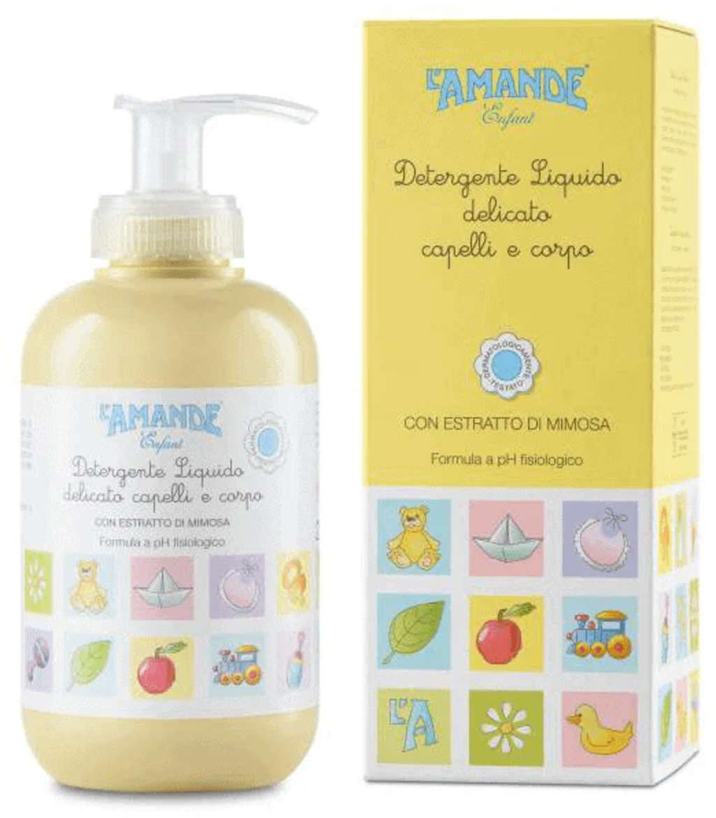 L'Amande Enfant - Detergente Liquido Delicato - 250 ml
