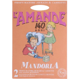 Sachets parfumés à l'amande pour les placards et les tiroirs - 2 pièces
